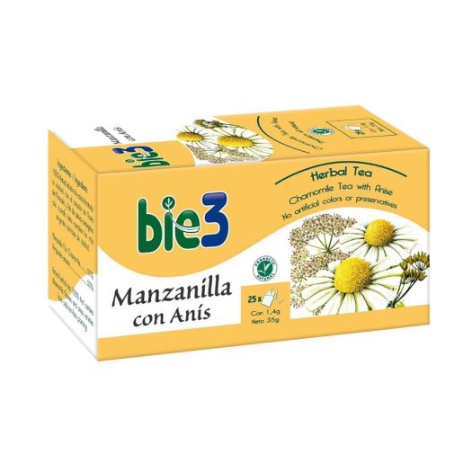 Imagen de Manzanilla con Anís, Bie3, 25 sobres